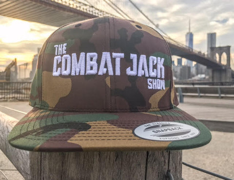 Combat Jack Show #RaiseTheBar SnapBack- Camo